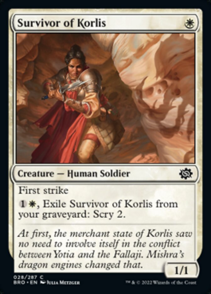 Survivor of Korlis [The Brothers' War] | The Clever Kobold