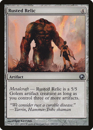 Rusted Relic [Scars of Mirrodin] | The Clever Kobold