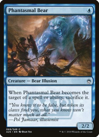 Phantasmal Bear [Masters 25] | The Clever Kobold