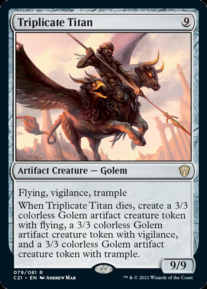 Triplicate Titan [Commander 2021] | The Clever Kobold