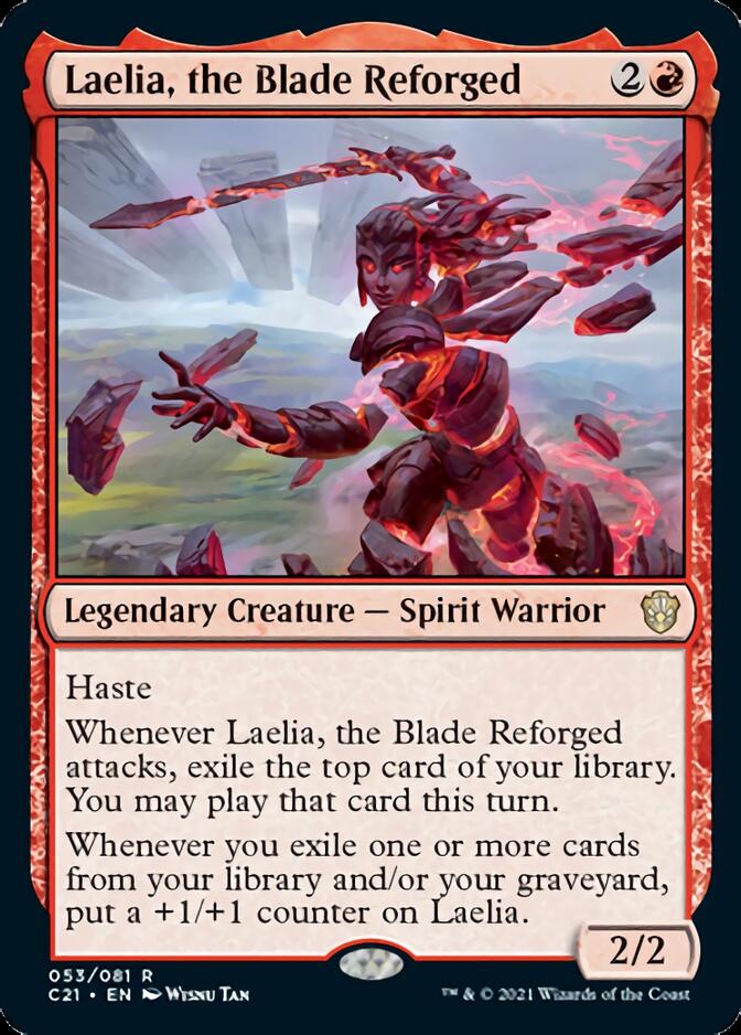 Laelia, the Blade Reforged [Commander 2021] | The Clever Kobold