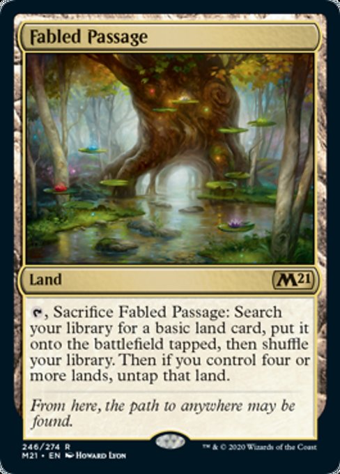 Fabled Passage [Core Set 2021] | The Clever Kobold