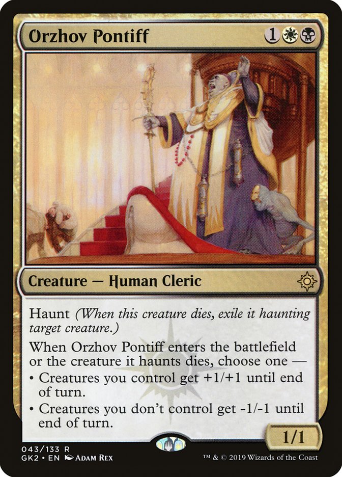 Orzhov Pontiff [Ravnica Allegiance Guild Kit] | The Clever Kobold