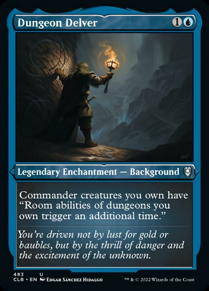 Dungeon Delver (Foil Etched) [Commander Legends: Battle for Baldur's Gate] | The Clever Kobold