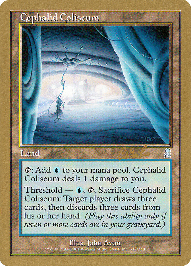 Cephalid Coliseum (Carlos Romao) [World Championship Decks 2002] | The Clever Kobold