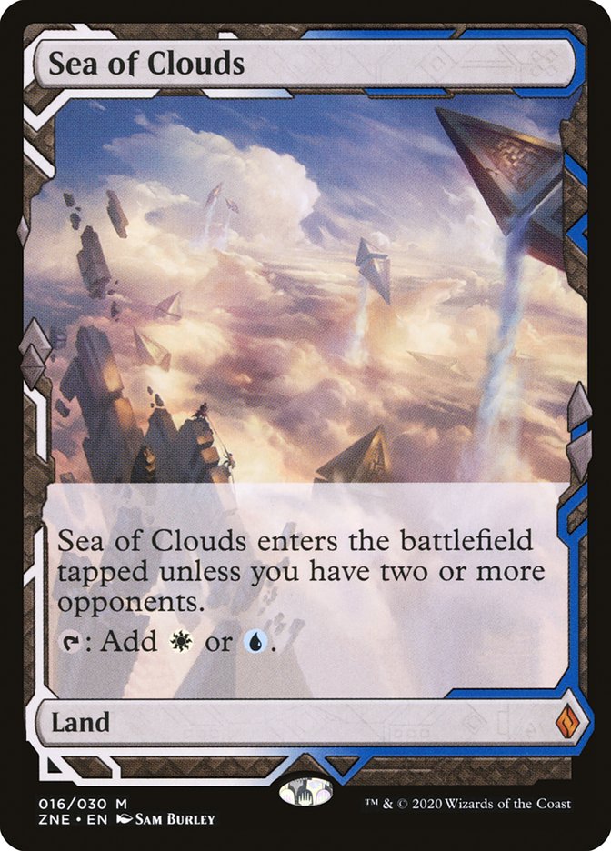 Sea of Clouds (Expeditions) [Zendikar Rising Expeditions] | The Clever Kobold