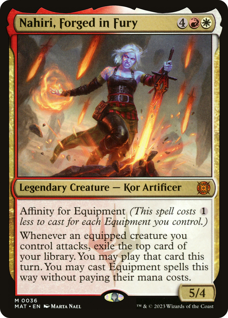 Nahiri, Forged in Fury [March of the Machine: The Aftermath] | The Clever Kobold