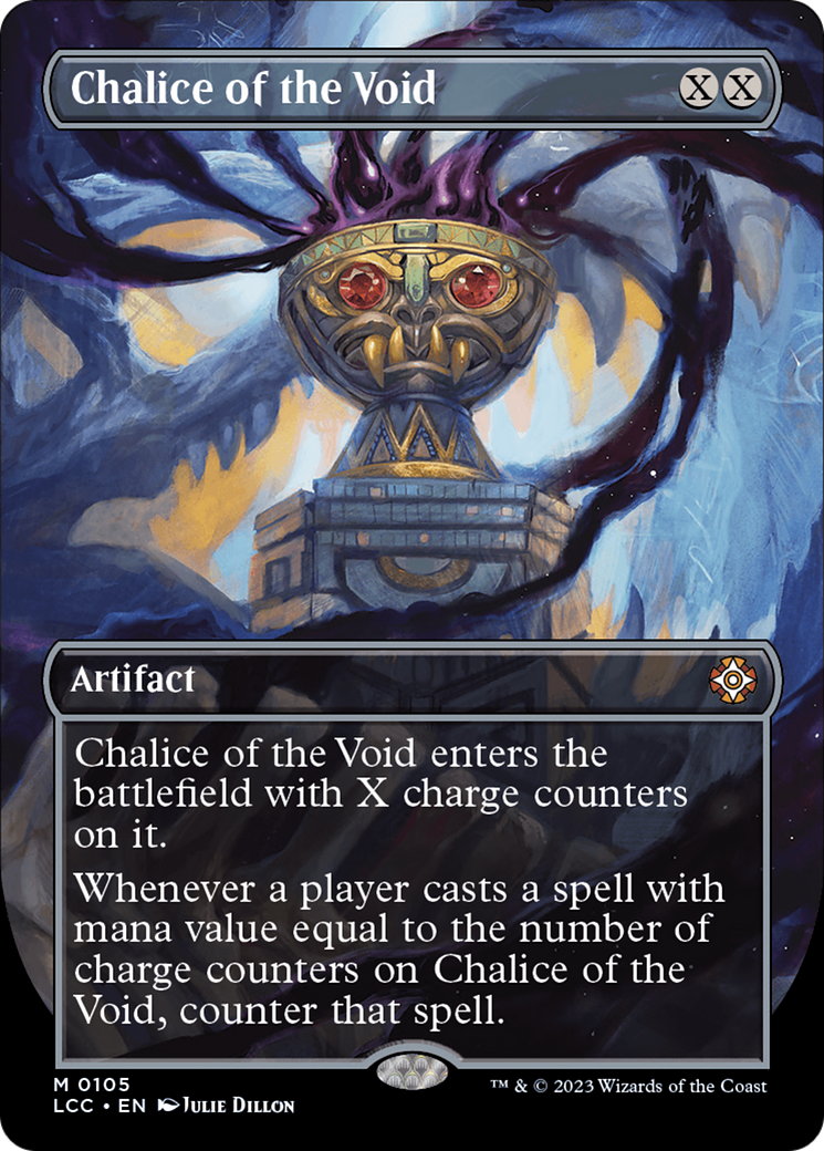 Chalice of the Void (Borderless) [The Lost Caverns of Ixalan Commander] | The Clever Kobold