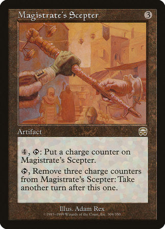 Magistrate's Scepter [Mercadian Masques] | The Clever Kobold