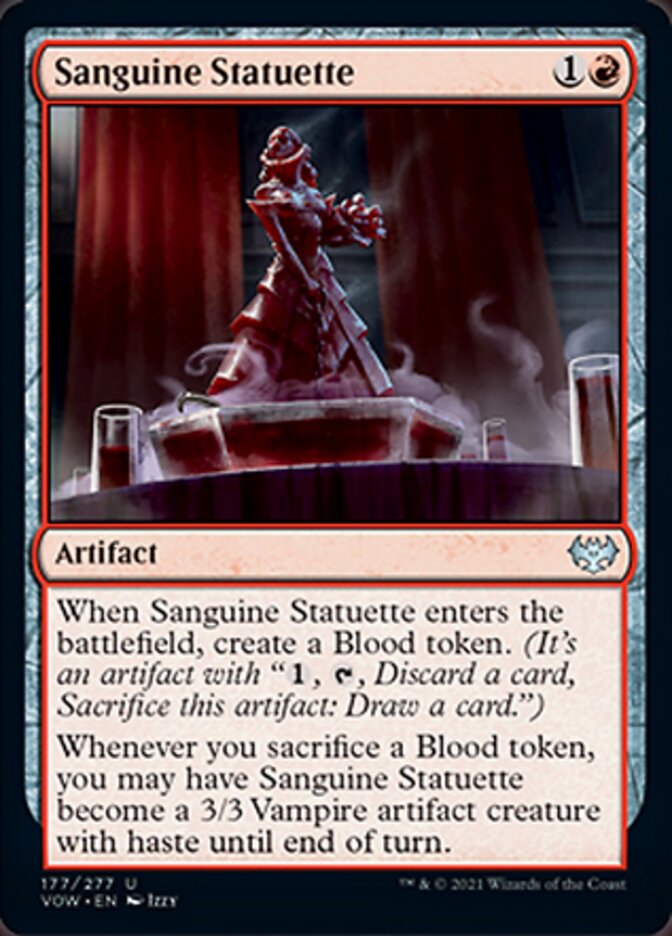 Sanguine Statuette [Innistrad: Crimson Vow] | The Clever Kobold