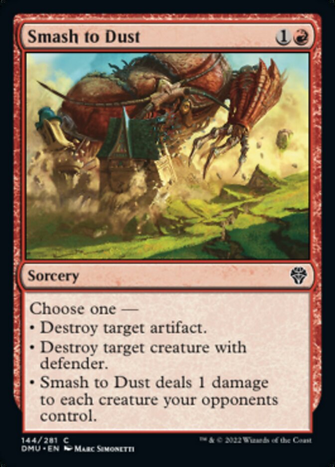 Smash to Dust [Dominaria United] | The Clever Kobold