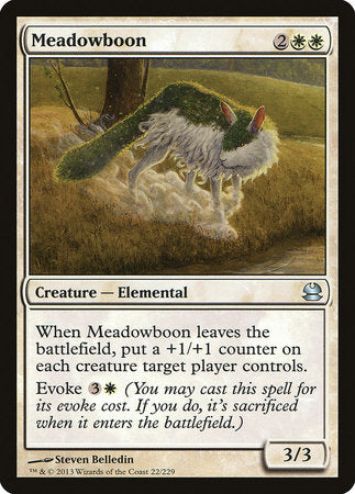 Meadowboon [Modern Masters] | The Clever Kobold