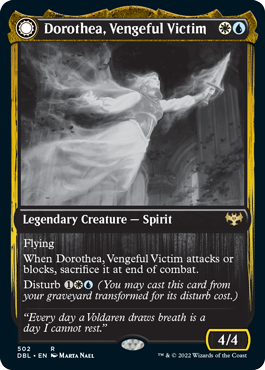 Dorothea, Vengeful Victim // Dorothea's Retribution [Innistrad: Double Feature] | The Clever Kobold