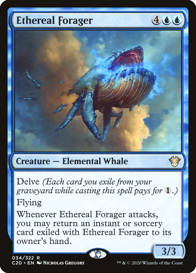 Ethereal Forager [Commander 2020] | The Clever Kobold
