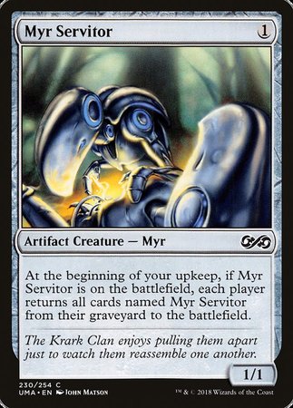 Myr Servitor [Ultimate Masters] | The Clever Kobold