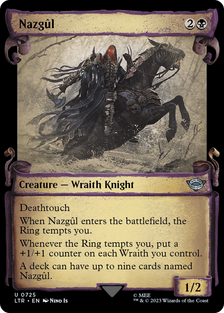 Nazgul (0725) [The Lord of the Rings: Tales of Middle-Earth Showcase Scrolls] | The Clever Kobold