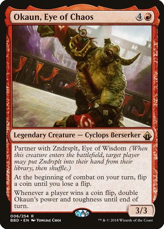 Okaun, Eye of Chaos [Battlebond] | The Clever Kobold