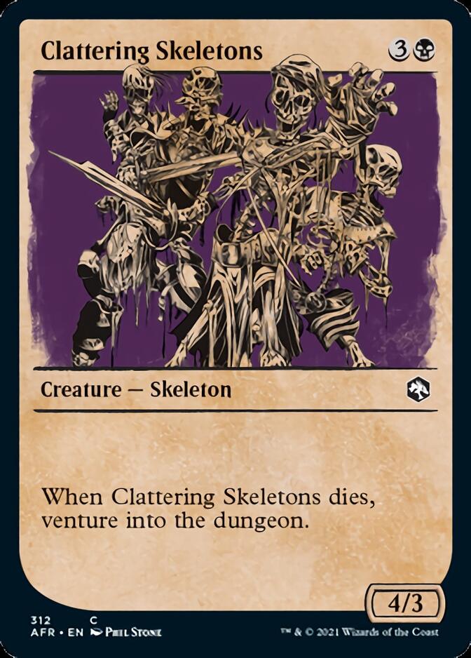 Clattering Skeletons (Showcase) [Dungeons & Dragons: Adventures in the Forgotten Realms] | The Clever Kobold