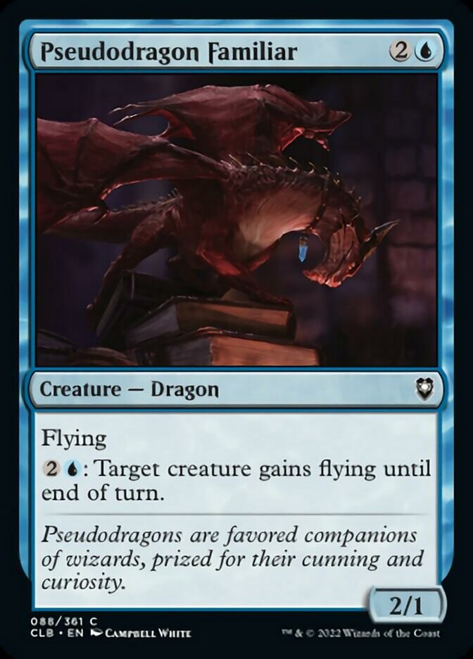 Pseudodragon Familiar [Commander Legends: Battle for Baldur's Gate] | The Clever Kobold