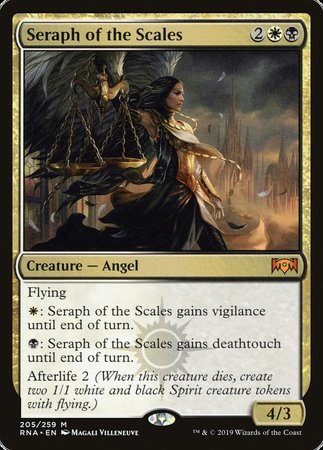 Seraph of the Scales [Ravnica Allegiance] | The Clever Kobold