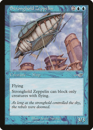 Stronghold Zeppelin [Nemesis] | The Clever Kobold