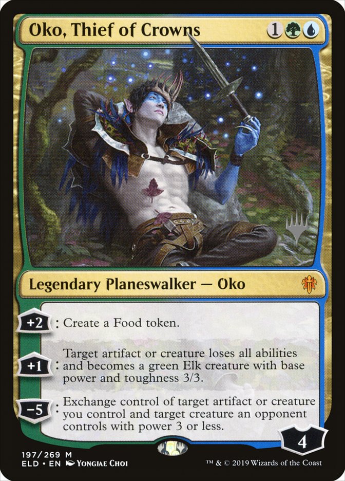 Oko, Thief of Crowns (Promo Pack) [Throne of Eldraine Promos] | The Clever Kobold