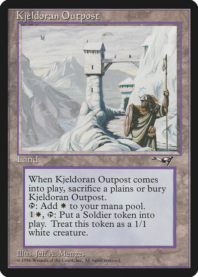 Kjeldoran Outpost [Alliances] | The Clever Kobold