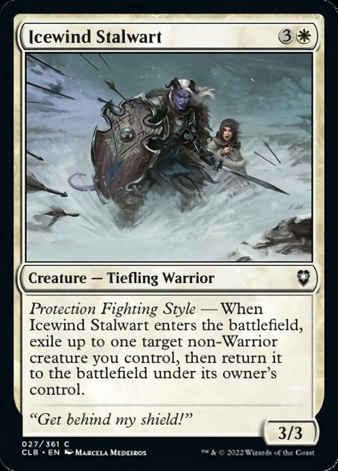 Icewind Stalwart [Commander Legends: Battle for Baldur's Gate] | The Clever Kobold