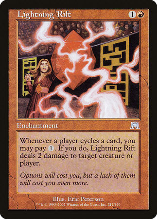 Lightning Rift [Onslaught] | The Clever Kobold