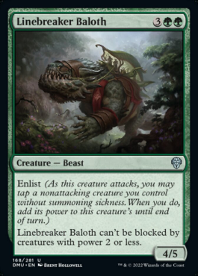 Linebreaker Baloth [Dominaria United] | The Clever Kobold