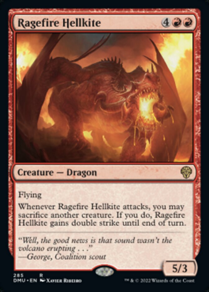 Ragefire Hellkite [Dominaria United] | The Clever Kobold