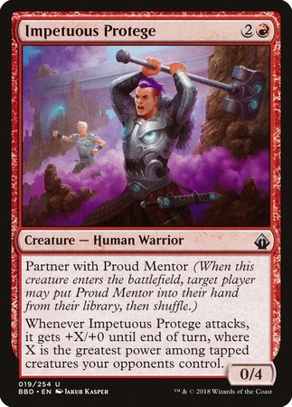 Impetuous Protege [Battlebond] | The Clever Kobold