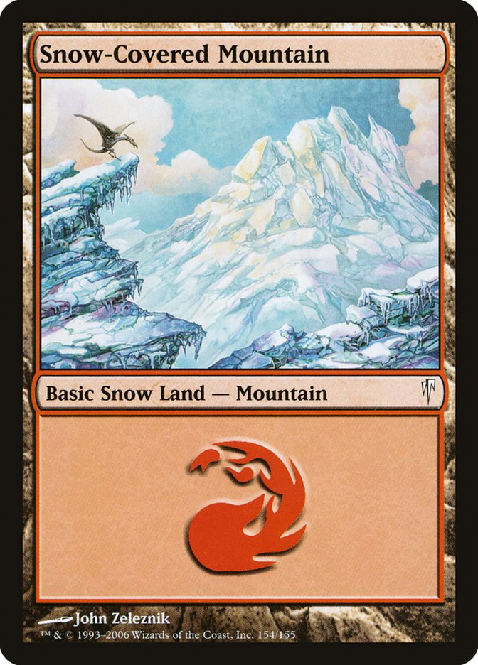 Snow-Covered Mountain [Coldsnap] | The Clever Kobold