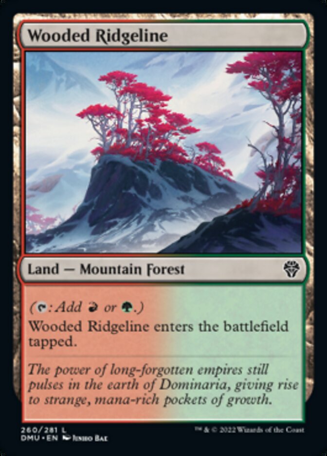 Wooded Ridgeline [Dominaria United] | The Clever Kobold