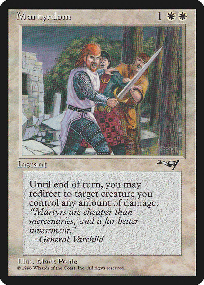 Martyrdom (Sword Drawn) [Alliances] | The Clever Kobold