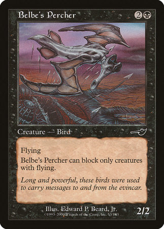 Belbe's Percher [Nemesis] | The Clever Kobold