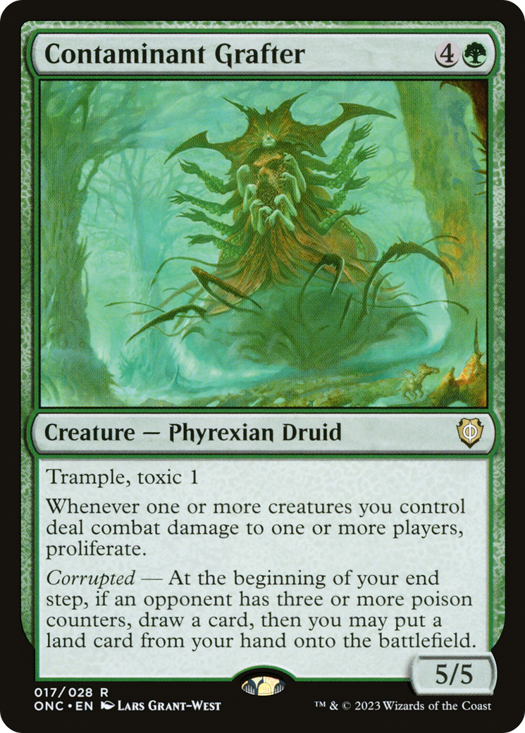Contaminant Grafter [Phyrexia: All Will Be One Commander] | The Clever Kobold