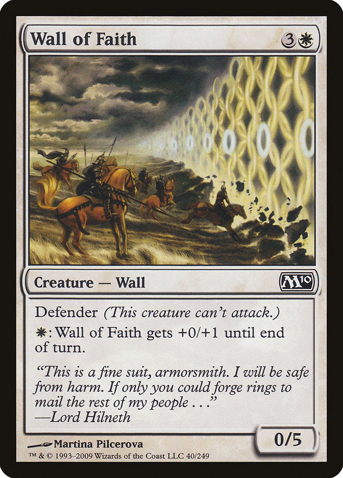 Wall of Faith [Magic 2010] | The Clever Kobold