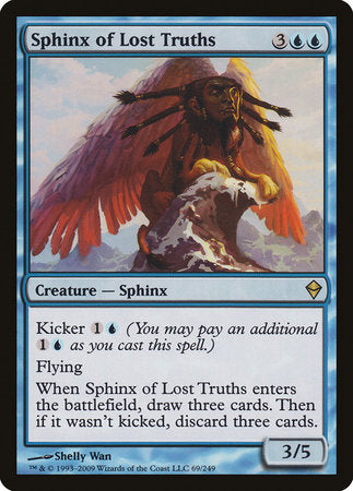 Sphinx of Lost Truths [Zendikar] | The Clever Kobold