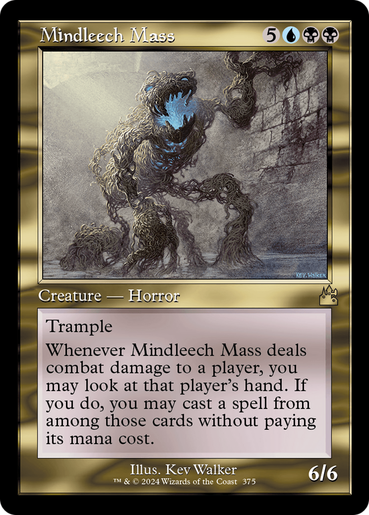 Mindleech Mass (Retro Frame) [Ravnica Remastered] | The Clever Kobold