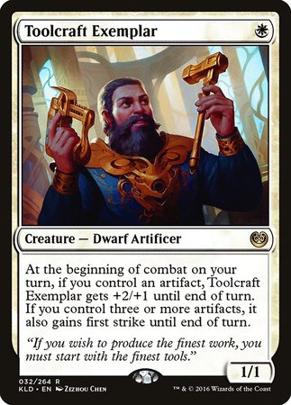 Toolcraft Exemplar [Kaladesh] | The Clever Kobold