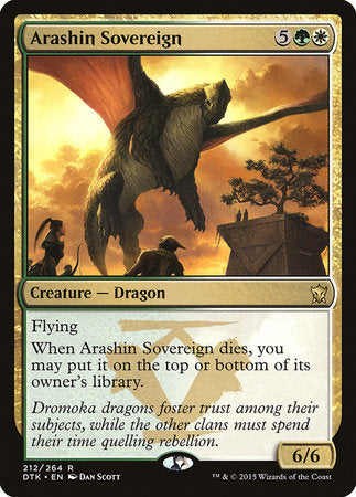 Arashin Sovereign [Dragons of Tarkir] | The Clever Kobold