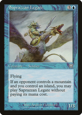 Saprazzan Legate [Mercadian Masques] | The Clever Kobold