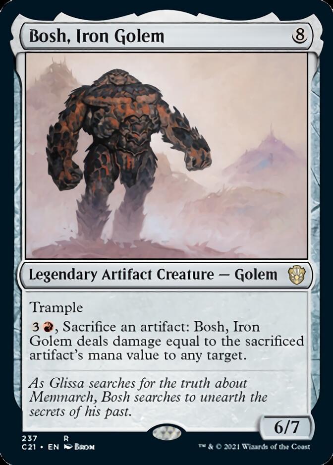 Bosh, Iron Golem [Commander 2021] | The Clever Kobold