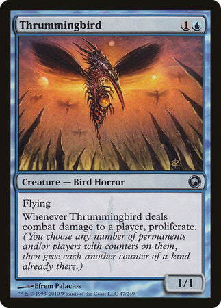 Thrummingbird [Scars of Mirrodin] | The Clever Kobold