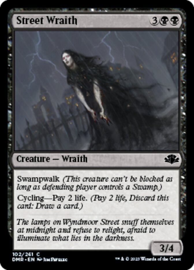 Street Wraith [Dominaria Remastered] | The Clever Kobold