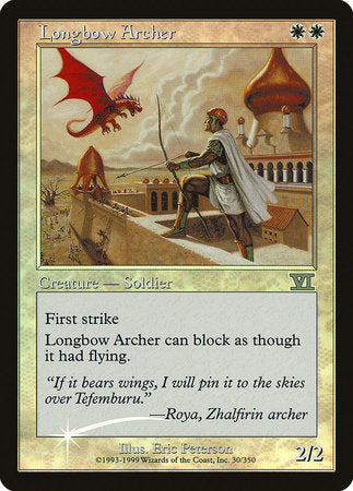 Longbow Archer [Friday Night Magic 2000] | The Clever Kobold