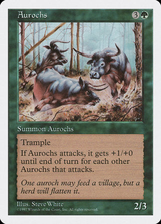 Aurochs [Fifth Edition] | The Clever Kobold