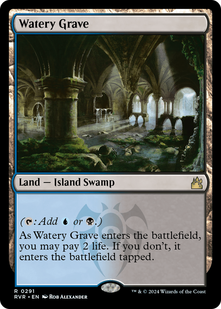 Watery Grave [Ravnica Remastered] | The Clever Kobold