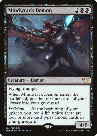 Mindwrack Demon [Duel Decks: Blessed vs. Cursed] | The Clever Kobold